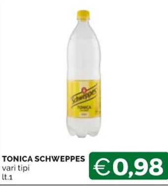 TONICA SCHWEPPES vari tipi lt.1