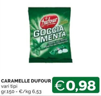 CARAMELLE DUFOUR vari tipi gr.150