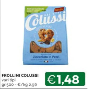 Mercatò FROLLINI COLUSSI vari tipi gr.500 offerta
