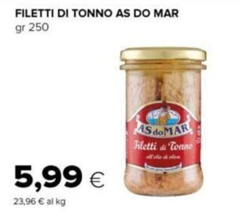 FILETTI DI TONNO AS DO MAR gr 250