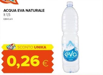 ACQUA EVA NATURALE lt 1,5