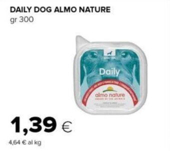 Oasi DAILY DOG ALMO NATURE gr 300 offerta