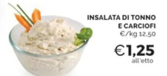 INSALATA DI TONNO E CARCIOFI