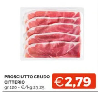 PROSCIUTTO CRUDO CITTERIO gr.120