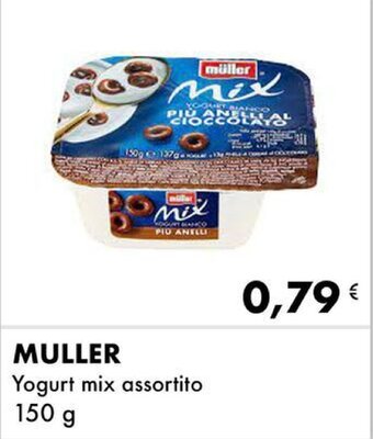 Iper Tosano MULLER Yogurt mix assortito 150 g offerta