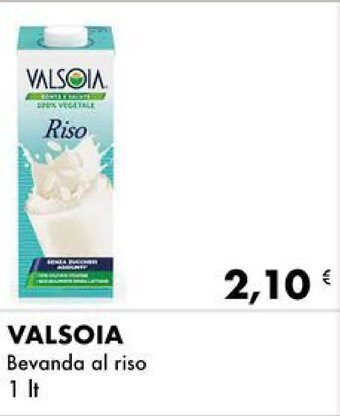 VALSOIA Bevanda al riso 1 It