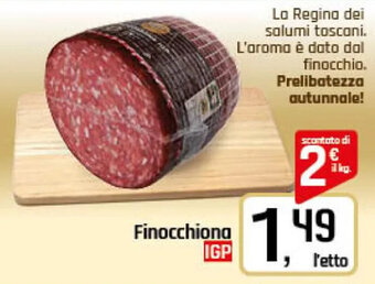 Famila Superstore Finocchiona IGP offerta