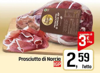 Famila Superstore Prosciutto di Norcia IGP offerta