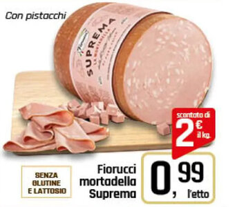 Famila Superstore Fiorucci mortadella Suprema offerta