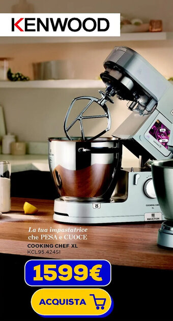 KENWOOD COOKING CHEF XL KCL95.424SI