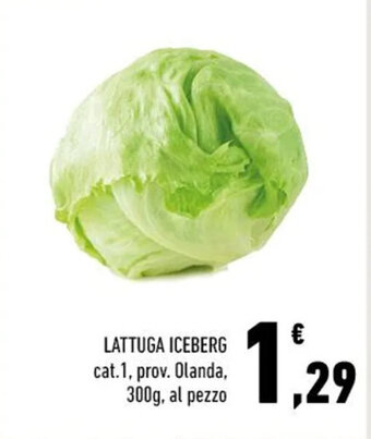 Conad LATTUGA ICEBERG 300g offerta