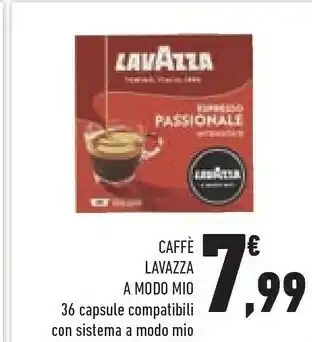 Conad Lavazza Caffe A Modo Mio 36 Capsule Compatibili Con Sistema A Modo Mio offerta