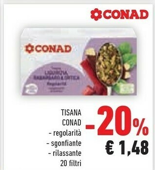 Conad Conad Tisana offerta