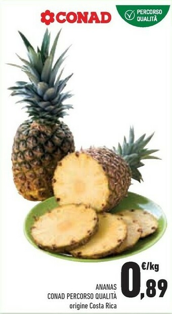 Conad Conad Ananas Percorso Qualita offerta