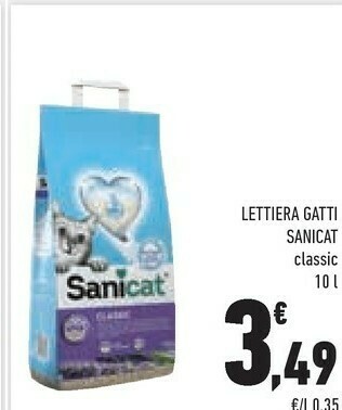 Conad Lettiera per gatti offerta