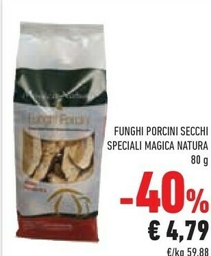 Conad Funghi porcini offerta