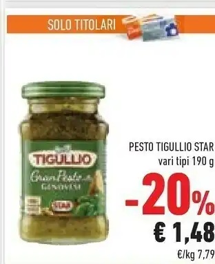 Conad Tigullio Pesto offerta