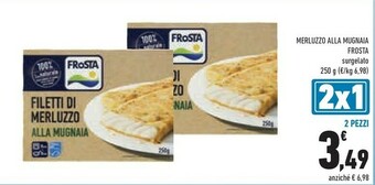 Conad Frosta Filetti di merluzzo offerta