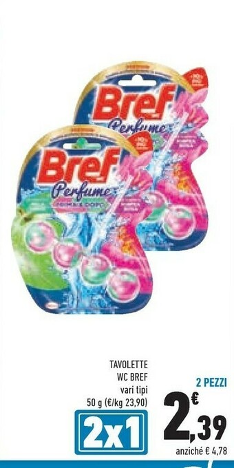 Conad Bref Pulizia bagno offerta