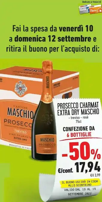 Conad Cantinè Prosecco offerta