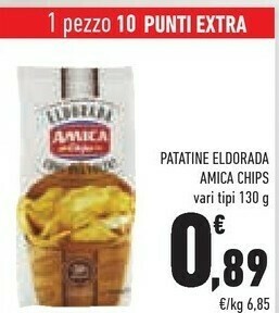 Conad Amica chips Patatine fritte offerta