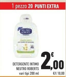 Conad Neutro Roberts Detergente intimo offerta