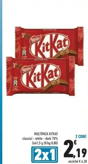 Conad Kitkat Snack offerta