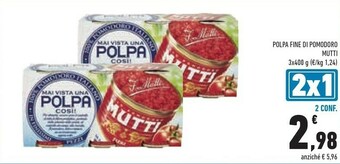 Conad Mutti Pomodori pelati offerta