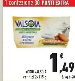 Conad Valsoia Yogurt offerta