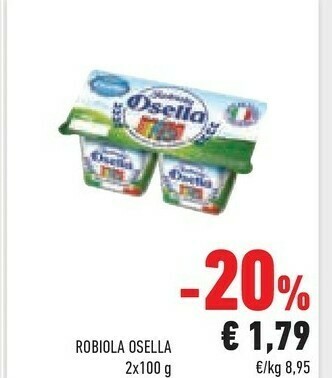 Conad Osella Robiola offerta