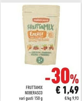 Conad Noberasco Frutta secca offerta