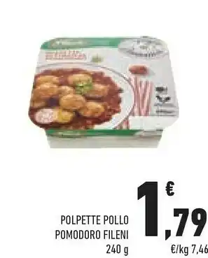 Conad Fileni Polpette offerta