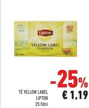 Conad Lipton Tea The offerta