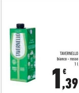 Conad Tavernello Vino offerta
