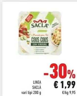 Conad Saclà Cous cous offerta