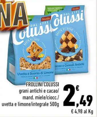 Conad FROLLINI COLUSSI 500g offerta