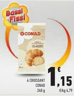 Conad Croissant offerta