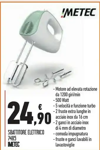 Imetec Sbattitore Elettrico