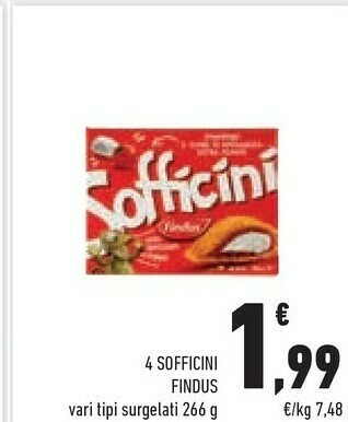 Conad Findus Sofficini offerta