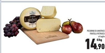 Conad Petrucci Pecorino offerta