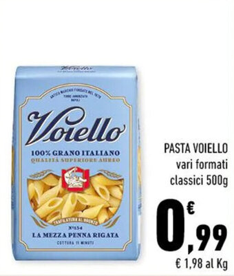 Conad PASTA VOIELLO vari formati classici 500g offerta