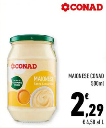 Conad MAIONESE CONAD 500ml offerta