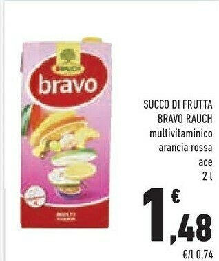 Conad Superstore Bravo Succhi di frutta offerta