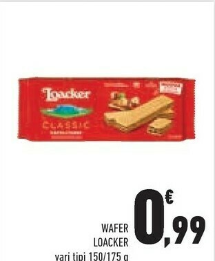 Conad Superstore Loacker Wafer offerta