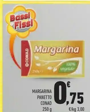 Conad Superstore Margarina offerta