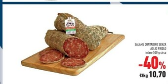Conad Salame offerta