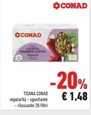 Conad Superstore Tisane offerta