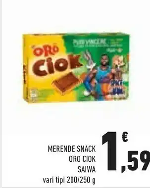 Conad Superstore Saiwa Snack offerta