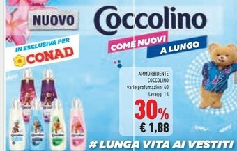 Conad Superstore Coccolino Ammorbidente offerta