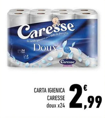 CARTA IGIENICA CARESSE doux x24